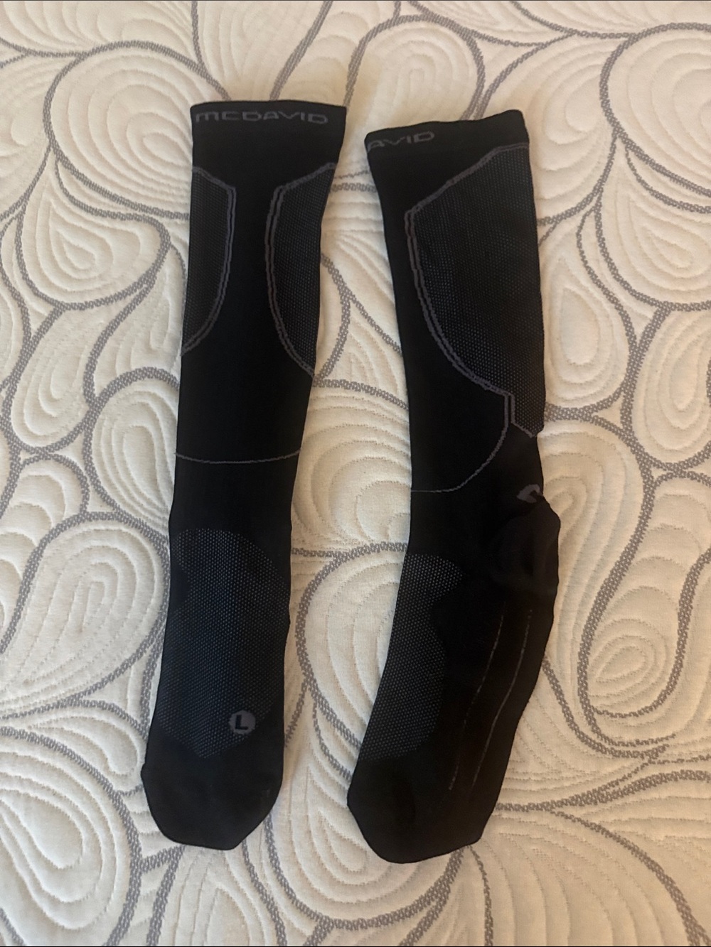 EUC - McDavid Compression Socks - Large